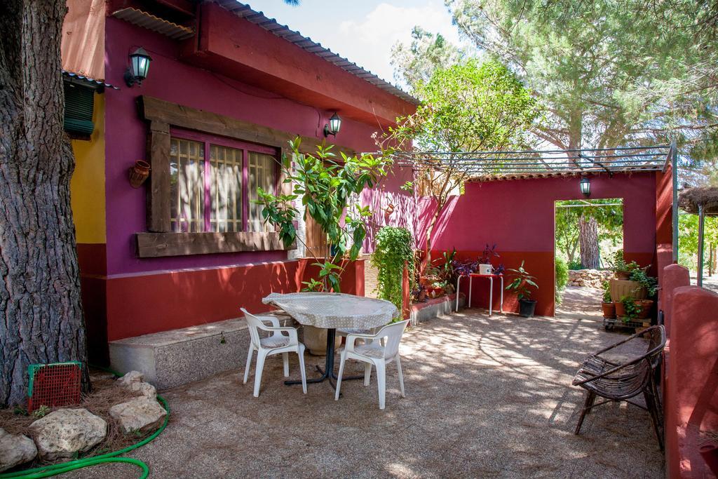 Gasthaus La Derrubiá Villamalea Exterior foto